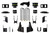 Ironman 4x4 - 23c F250/f350 3.5in Lift & Level Kit(front 3.5in/rear 1in) - 76-123-001