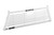 Backrack - 17c F250/f350 Sd Alum Bod/9916 F250/f350 Sd Steel Bod Louvered Rack Wht Frame - 12700W