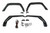 DV8 Offroad - 20c Jeep Gladiator Jt Armor Fender Flares Black - FDGL-09