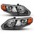 Anzo - Crystal Headlight Set; Clear Lens; - 121547