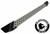 Black Horse - Vortex Running Boards Aluminum - VO-K376