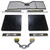 Blue Ox - Mud Flap System  2-1/2  Receiver - BX88421