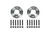 Fabtech - Wheel Spacer Kit 2500 - FTS28011