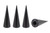 True Spike - True Spike Lug Nut Caps - LGC024BK