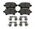 Baer Brakes - Baer Brakes Claw Brake Pads  Rear - D2233