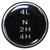 Crown Auto - Shiftpatternplateinsert - J3241430