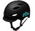 Elby Bikes - Urban Commuter Helmet W/vsr Blk M/l - E0915ML