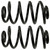 Moog - Coil Springs - 81733