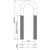 Seachoice 33646 Bow and Stern Eye - Stainless Steel, 2 Nuts, 3" Thread Length -
