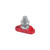 Insulated Stud 3/8" Red - IS-10MM-1R