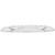 Seachoice 30001 Oval Folding Cleat - Stainless Steel, 6" Length - 54018