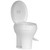 Voyager Plus Rv Toilet With Porcelain Bowl, White, Full Set Height, 17.86" H x 10.67" D - 780-0092