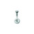Whale DS0006 Twist Deck Shower-Hot/Cold - DS0006