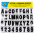 Seachoice 74127 Letter & Number Display, 3" Premium Vinyl, Black - 74127
