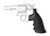 Hogue S&W K/L-Frame Revolvers OverMolded Rubber Full Size Grip Finger Grooves (Black) - 100004