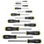 Bondhus Balldriver SAE HEX Ball End Screwdrivers .050" to 3/8" (13 Piece) - 10637