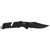SOG Trident AT 3.7" Folding Pocket Knife (Black & Red) - 11-12-02-41
