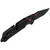 SOG Trident AT 3.7" Folding Pocket Knife (Black & Red) - 11-12-04-41