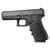 Hogue HandAll Beavertail Grip Sleeve for Full Size Glock - Gen 1 2 & 5 (Black) - 17020