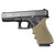 Hogue HandAll Beavertail Grip Sleeve for Full Size Glock - Gen 3 & 4 (Flat Dark Earth) - 17033