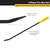 Titan 4 pc Pry Bar Set - 17101