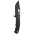 SOG SEAL FX Tanto 4.3" Fixed Blade Knife (Black) - 17-21-02-57