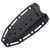 SOG SEAL FX Tanto 4.3" Fixed Blade Knife (Black) - 17-21-02-57