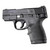 Hogue HandALL Beavertail Grip Sleeve for S&W M&P Shield .45 ACP (Black) - 18300