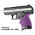 Hogue HandAll Beavertail Grip Sleeve M&P Shield 9/40 and Ruger MAX-9/LC9/EC9 (Purple) - 18406