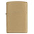 Zippo Windproof Lighter Brushed Brass Finish Classic Case - 204B