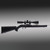 Hogue Ruger 10/22 Hard Nylon Stock with Standard Barrel Channel (Black) - 22100