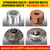 Powerbuilt Zeon SAE Hex Bit Socket Set for Damaged Bolts (8 Piece Set) - 240093
