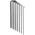 Bondhus SAE HEX 12" Extra-Long L-Keys Set (7 Piece) - 25445
