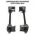 OEM Tools MacPherson Strut Spring Compressor (2-Piece) - 25550