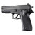 Hogue SIG Sauer P226 Checkered Grips G10 G-Mascus (Solid Black) - 26179