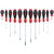 Wiha SoftFinish Slotted/Phillips Screwdriver - 12 Piece Set - 30297
