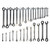Wiha Ratcheting Wrench Tray Set - SAE and Metric (31-Piece) - 30392