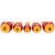 Wiha SoftFinish Slotted/Phillips/Square Insulated Screwdriver Set (5 Piece Set) - 32083