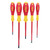 Wiha Insulated SoftFinish Slotted/Phillips Screwdriver Set (5 Piece Set) - 32091