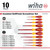 Wiha Slotted and Phillips Insulated Screwdriver Set - 32093