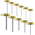 Wiha Soft Grip Dual Drive Ball End SAE Hex T-Handle Inch Black Finish (11 Piece Set) - 33494