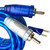 XScorpion 3-Foot Right Angle Triple Shielded RCA Cable with Remote Wire - 3TR