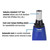 CDI Tools 1/4" Drive Hex Micro Adjustable Torque Screwdriver: 50-450 cNm - 401NSM