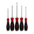 Wiha SoftFinish Extra Heavy Duty Slotted and Phillips Screwdriver (5 Piece Set) - 53075