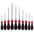Wiha SoftFinish Extra Heavy Duty Slotted/Phillips Screwdriver Set (7 Piece Set) - 53097