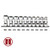 Powerbuilt 3/8" Drive Metric Universal Joint Socket Set (10 Piece Set) - 641715