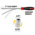 Powerbuilt Flexible Hose Clamp Nut Driver - 647769