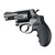 Hogue Taurus Revolvers OverMolded Rubber Monogrip with Finger Grooves (Black) - 67000