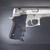 Hogue S&W 6906 Shorty 40 Rubber Grip with Finger Grooves Black - 69000