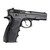 Hogue Rubber Grip with Wrap Around Finger Grooves for CZ75 TZ75 P9 (Black) - 75000